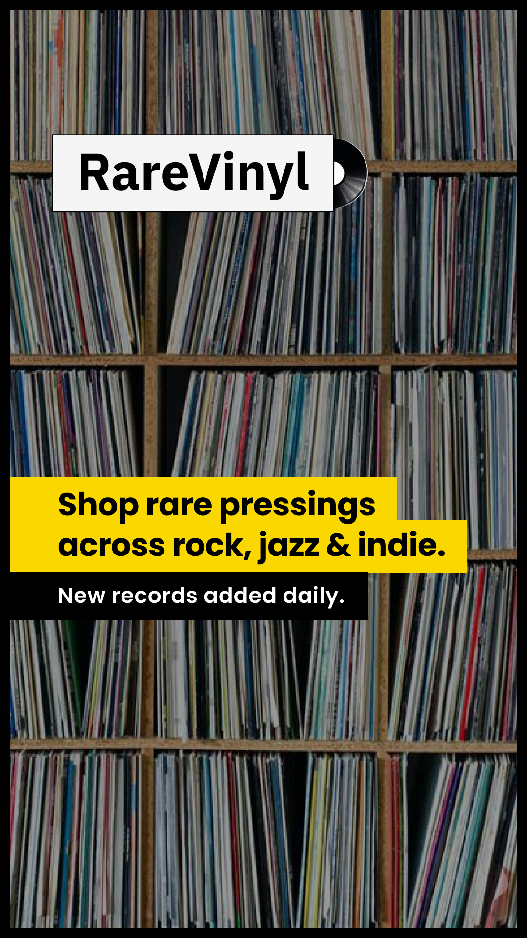 RareVinyl.com Facebook ad from Jul 20, 2026
