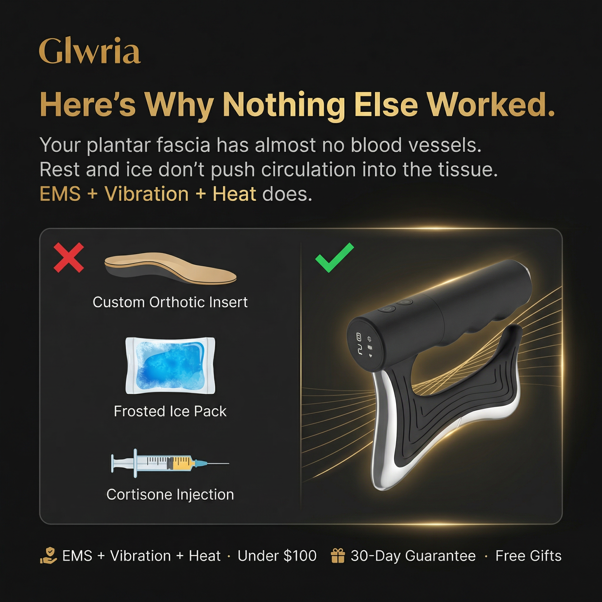Glwria Facebook ad