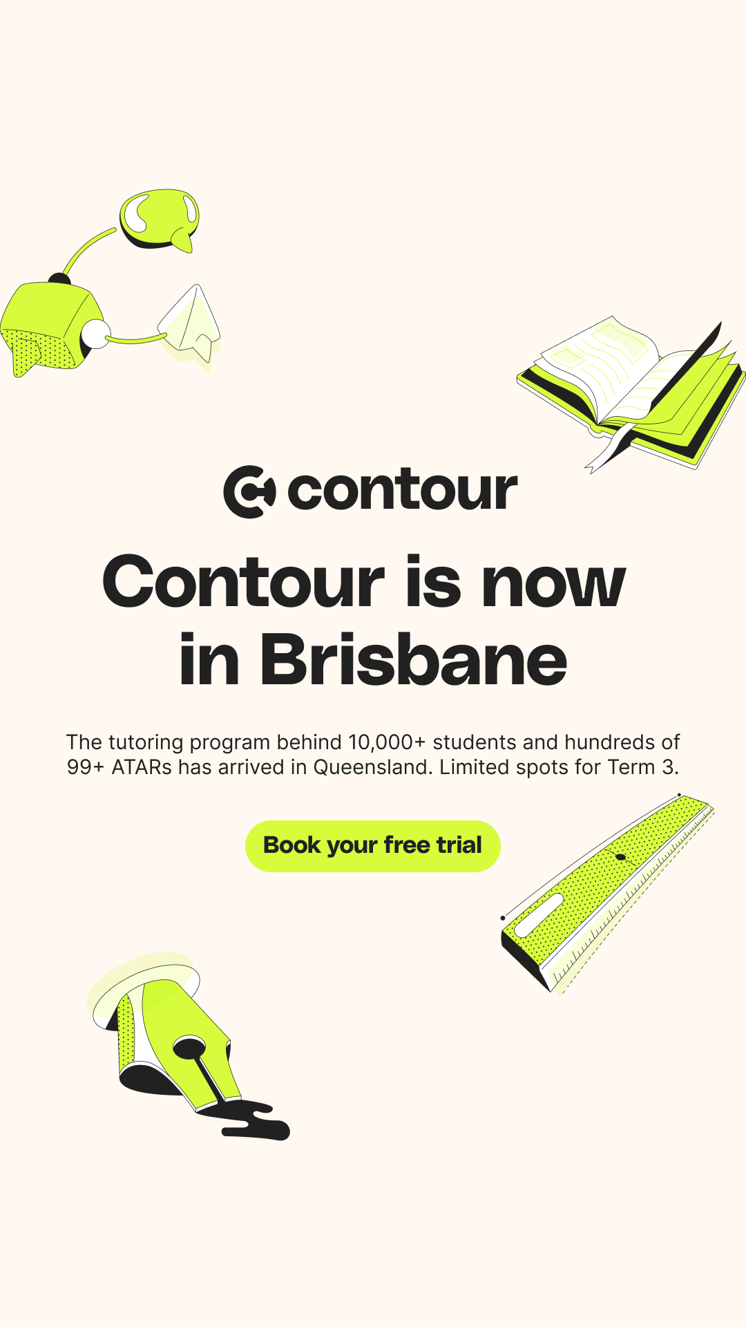 Contour Education Facebook ad