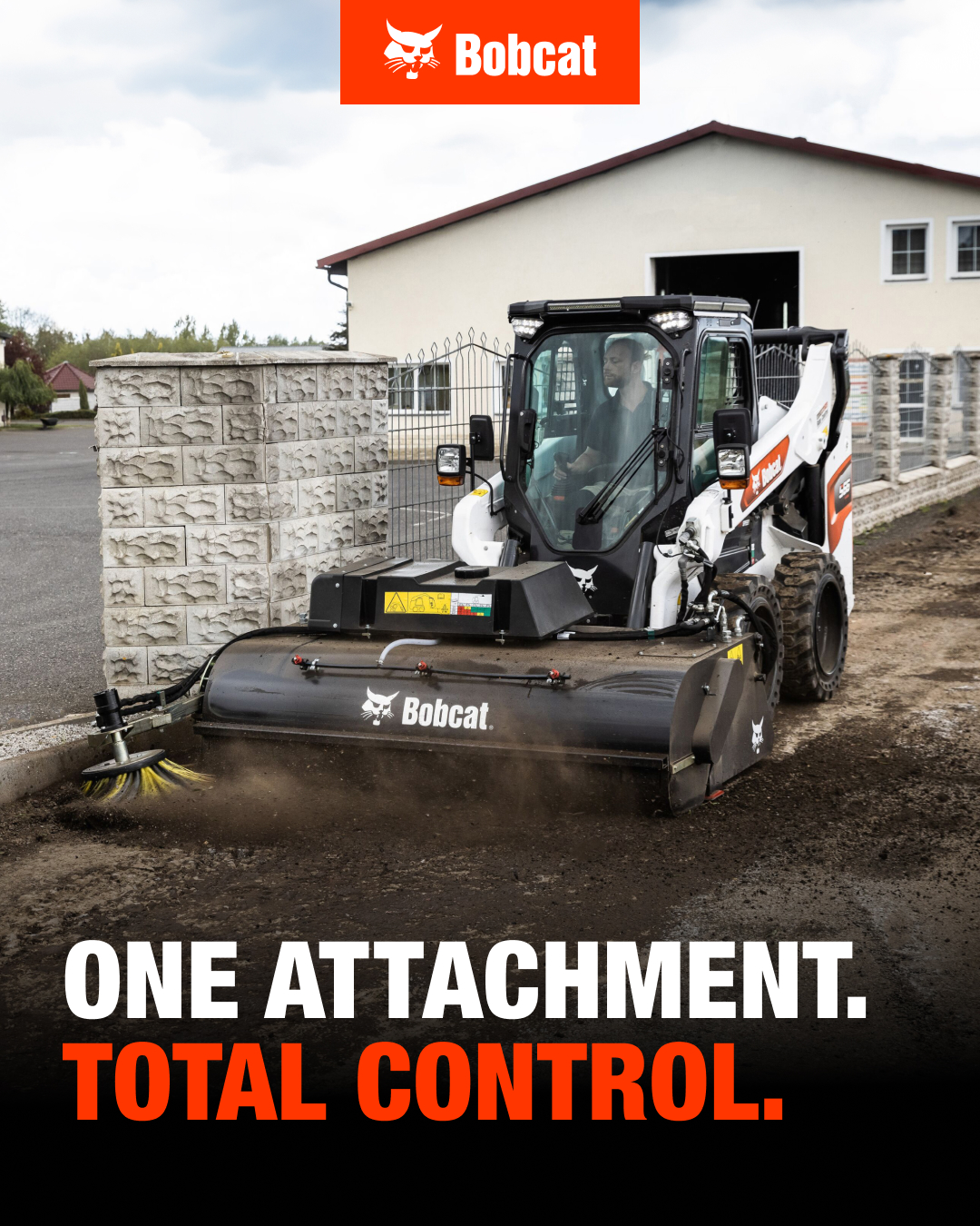 Bobcat EMEA Facebook ad: Spring cleaning time is here!