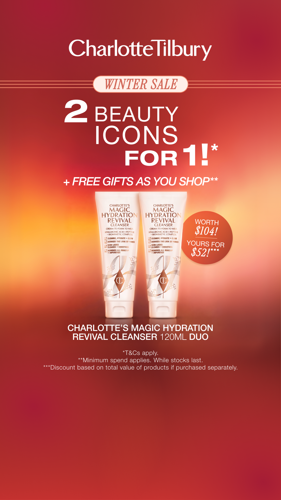 Charlotte Tilbury Facebook ad