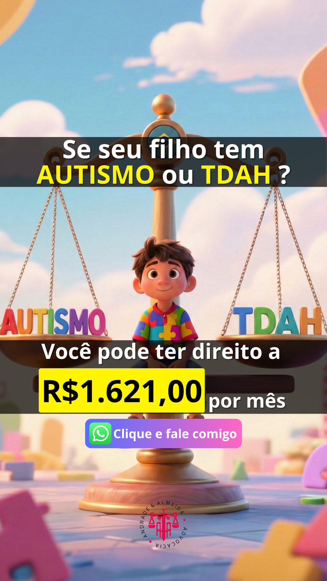 Andrade e Almeida Advocacia Facebook ad