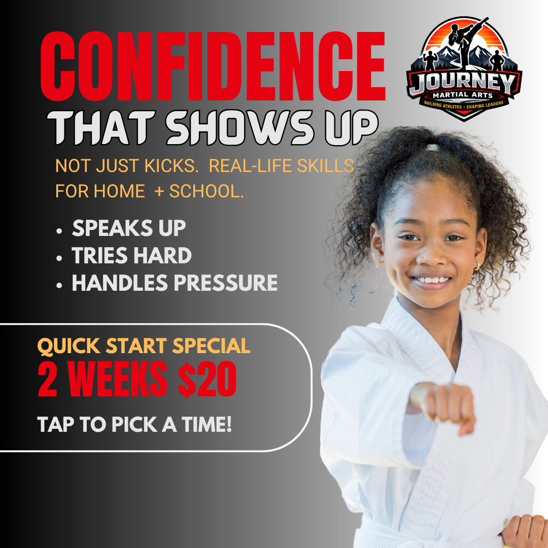 Journey Martial Arts Facebook ad
