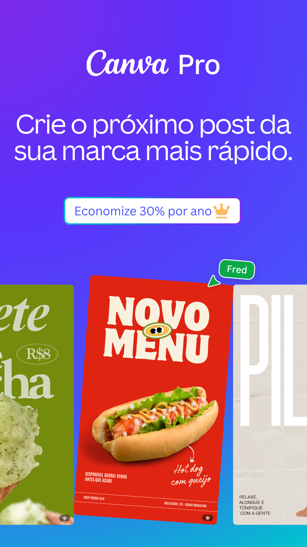Canva Facebook ad