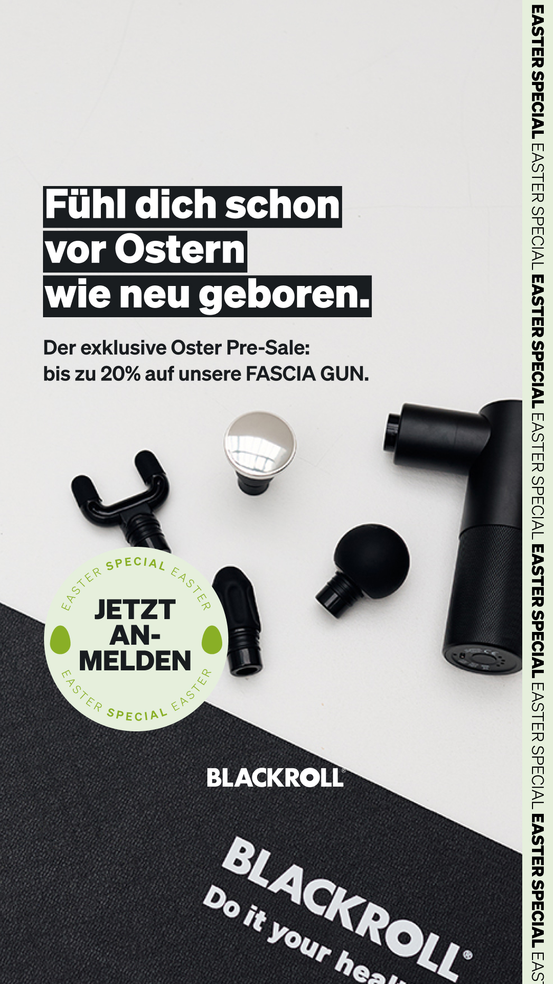 Blackroll Facebook ad