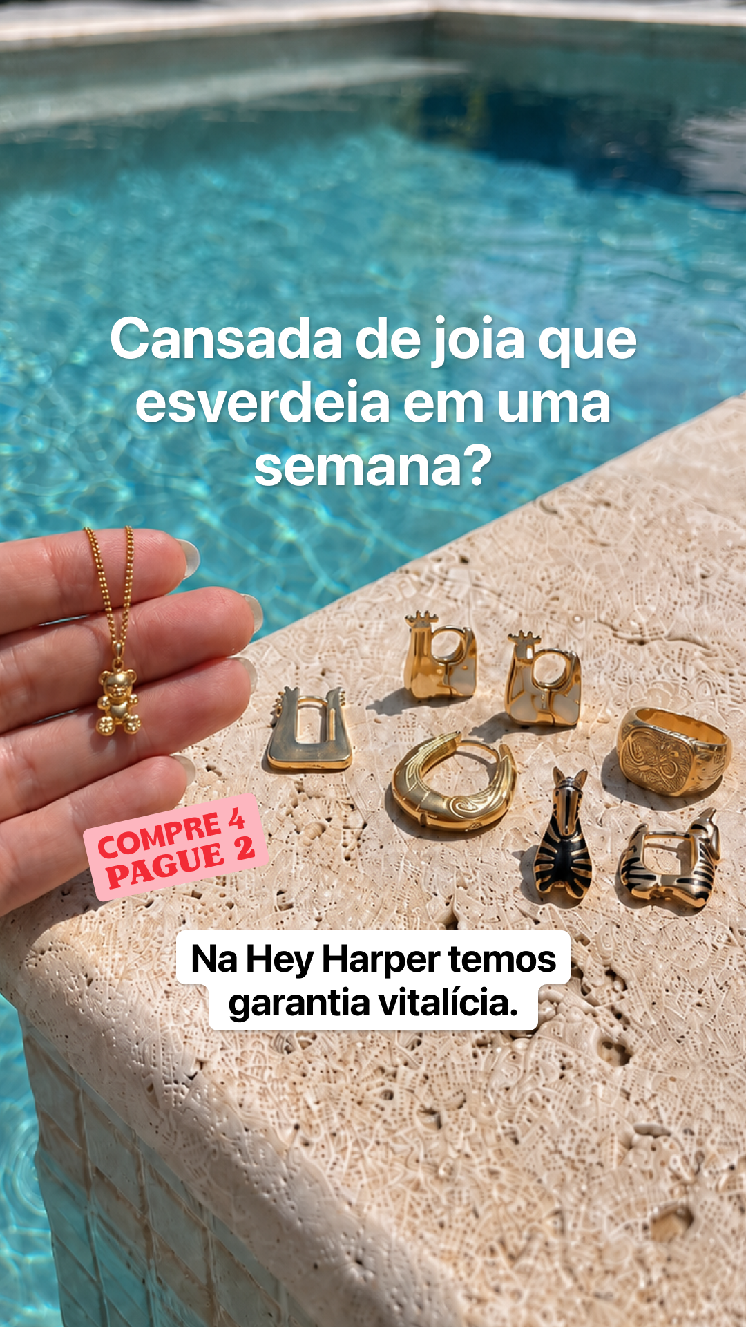 Hey Harper Facebook ad: Coleção Vibração Animal
