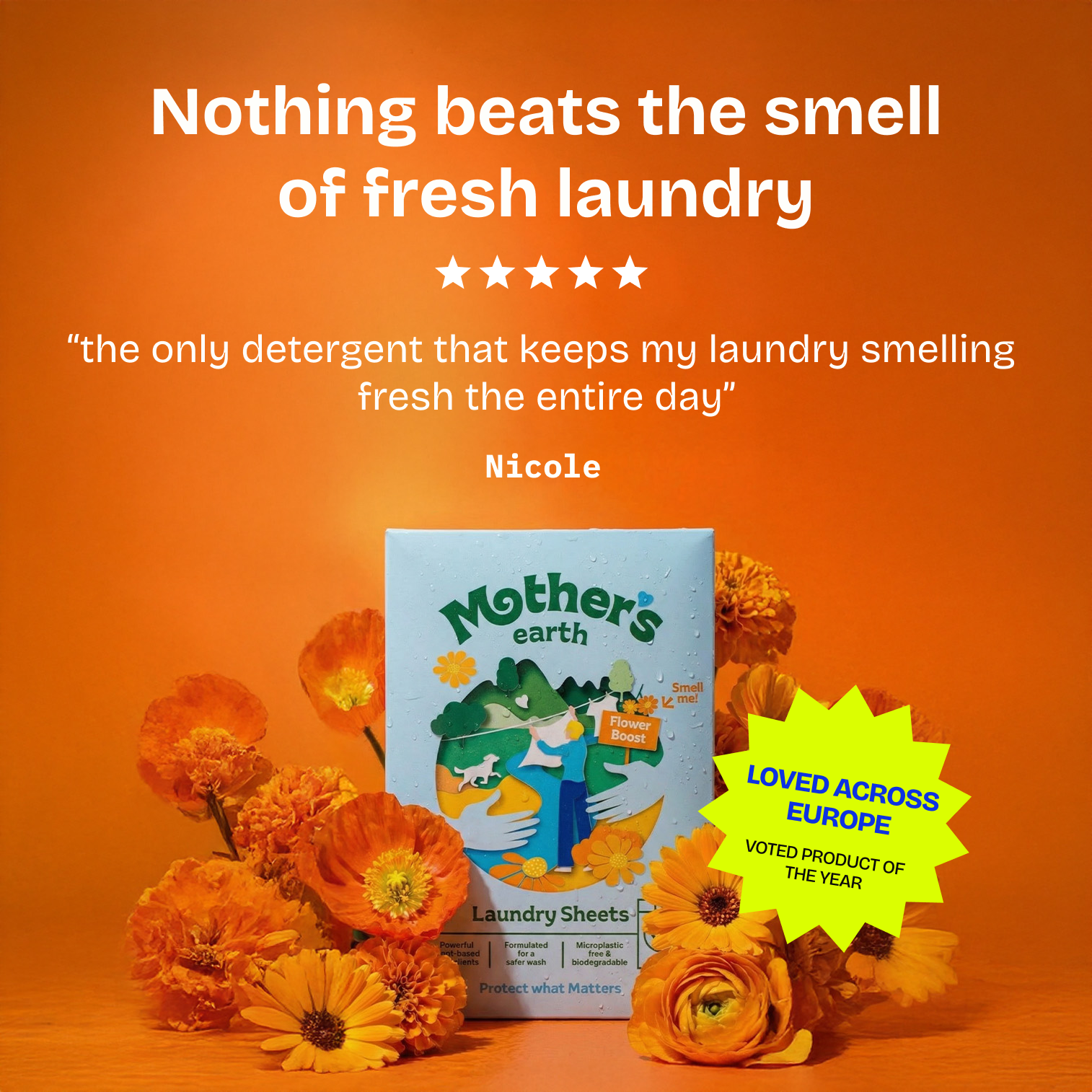 Mothers Earth Facebook ad
