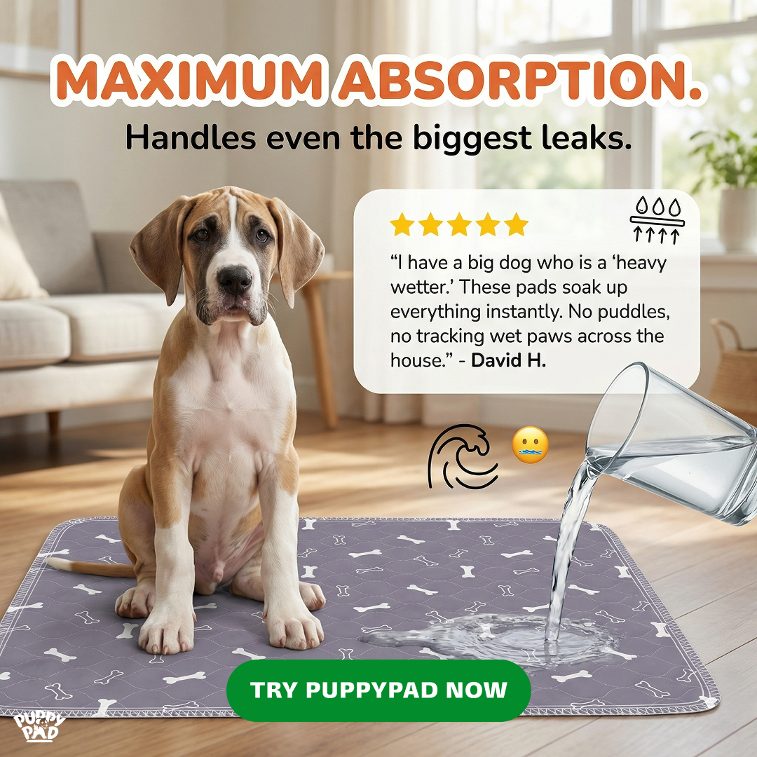 PuppyPad Facebook ad