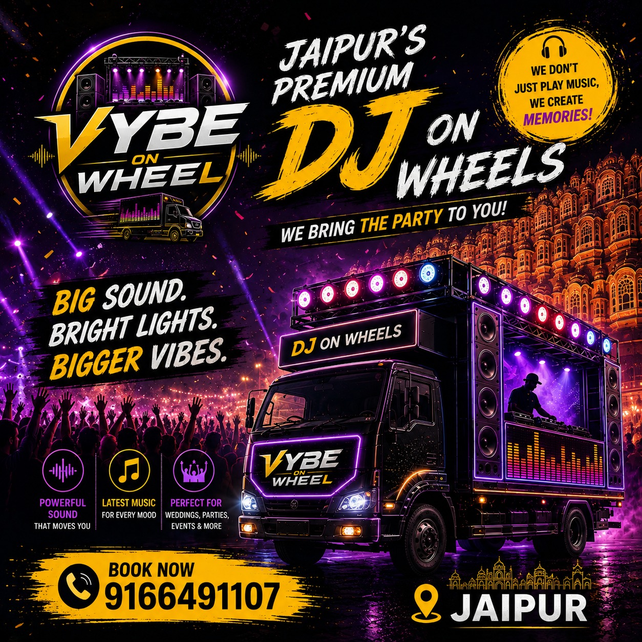 Vybe on Wheels Facebook ad