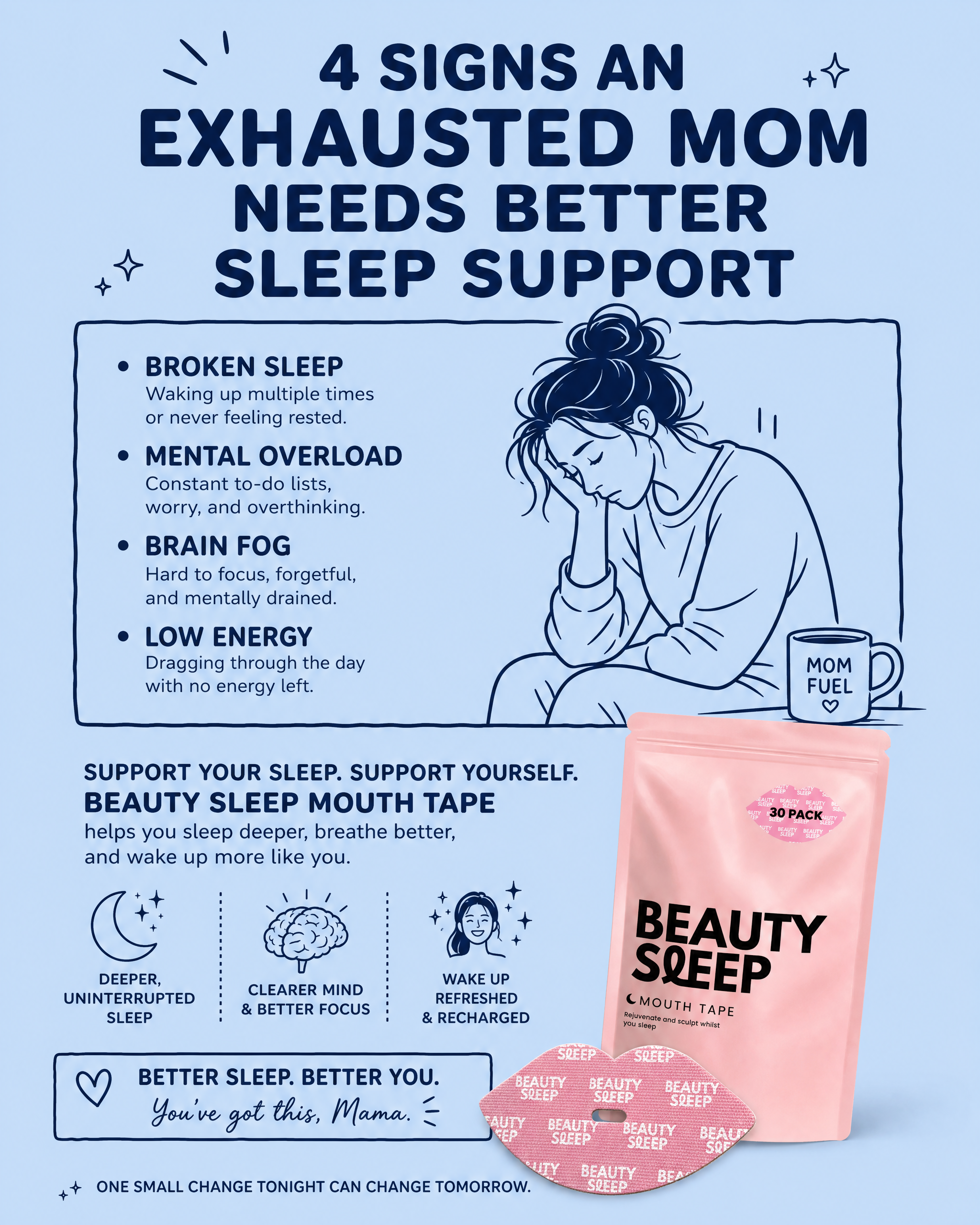 Beauty Sleep Facebook ad