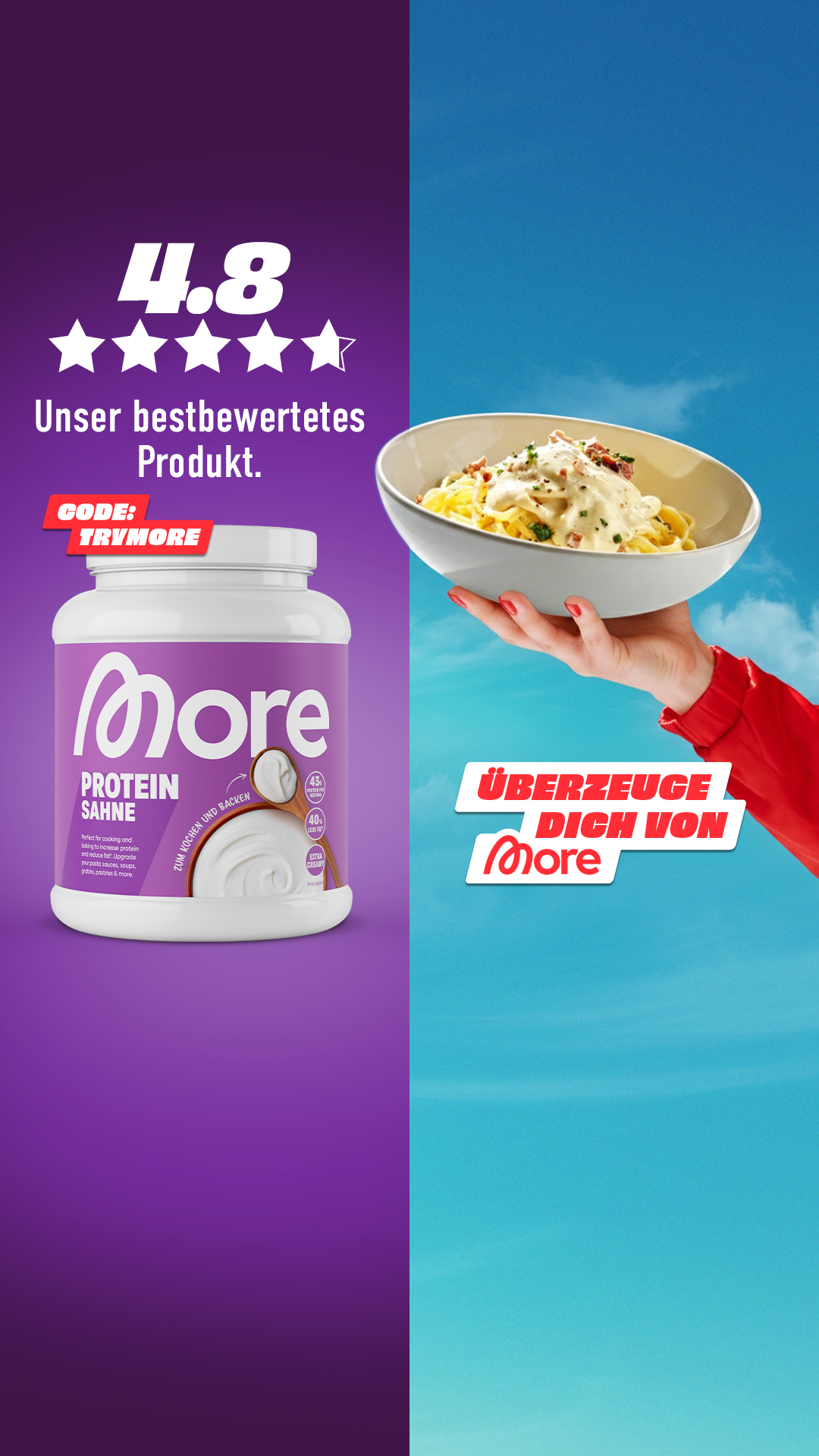 MORE Nutrition Facebook ad