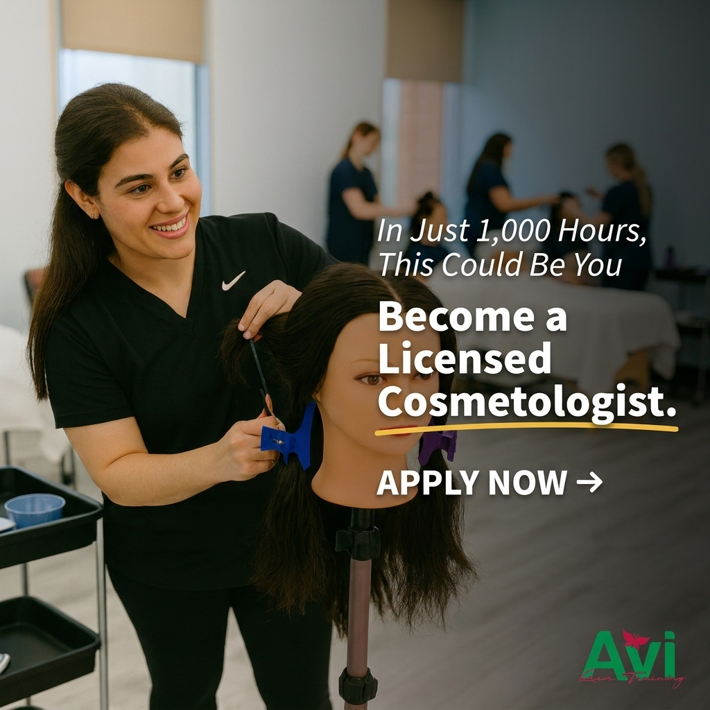 AVI Career Training Facebook ad