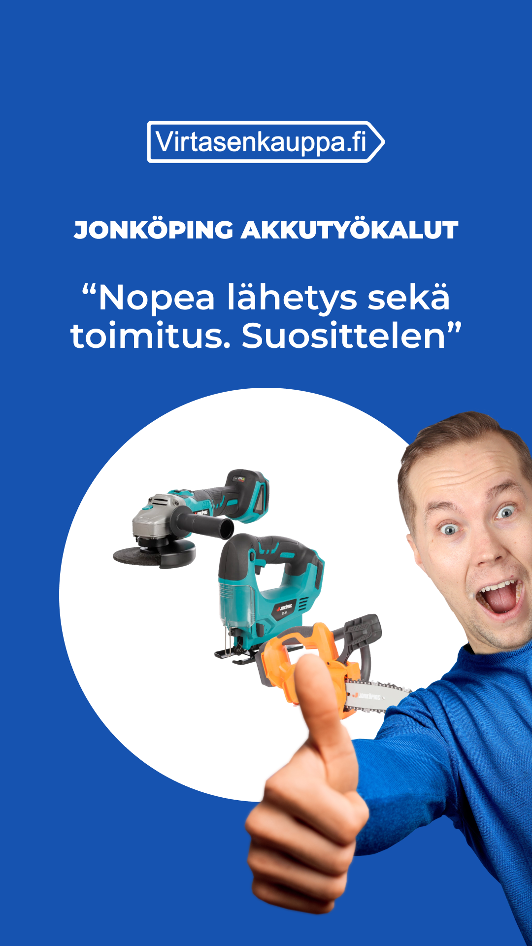 Virtasenkauppa.fi Facebook ad from Oct 9, 2024