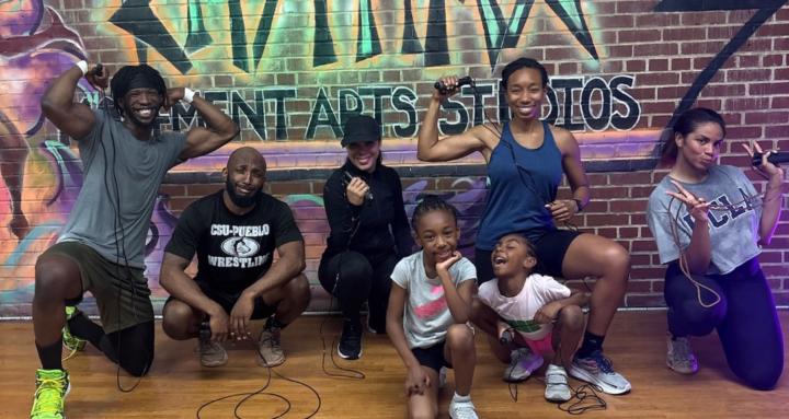 The Jump Rope Club Facebook ad: No Gym? Build strength and conditioning anywhere you train