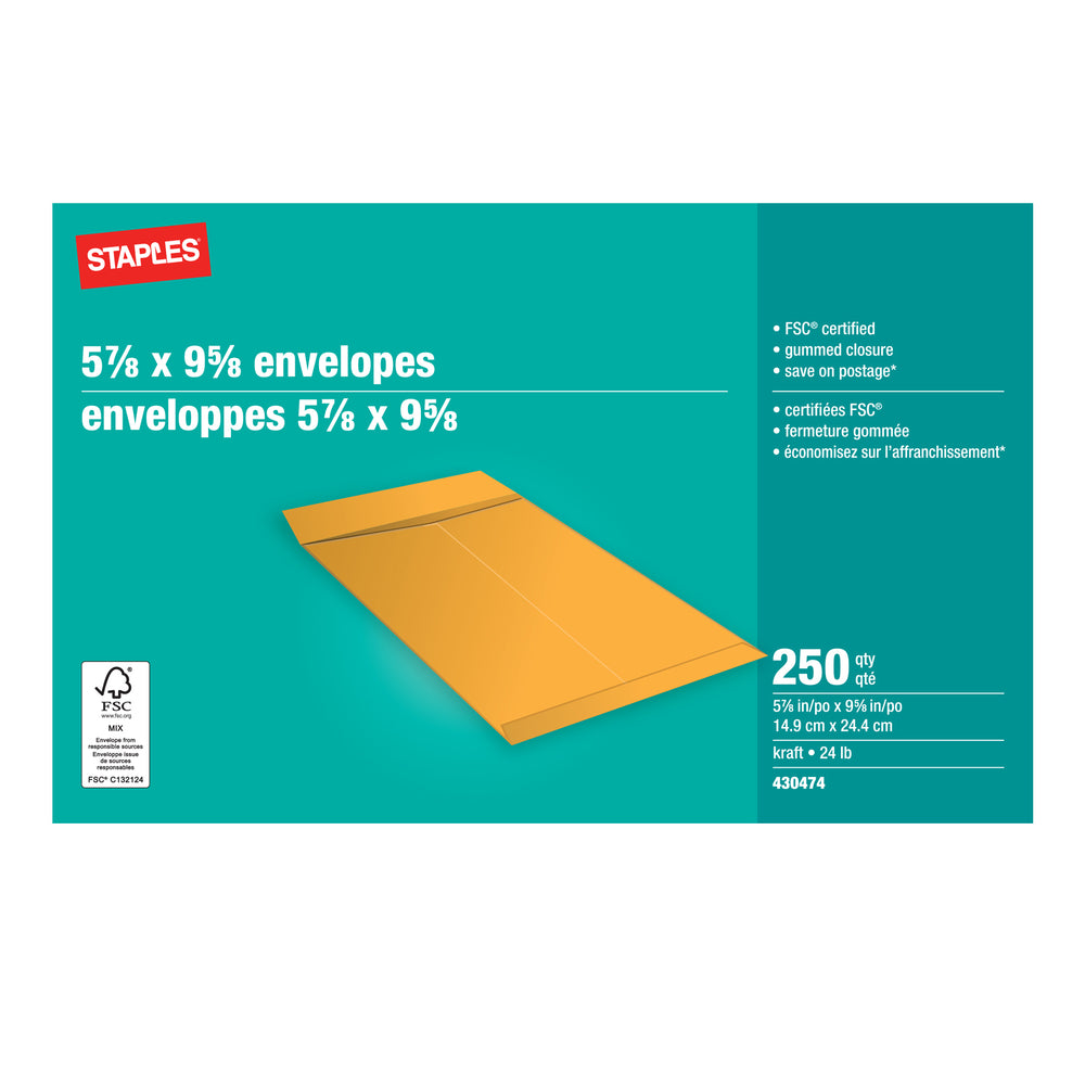 Staples Canada Facebook ad: Stock up on office supplies for your business.
