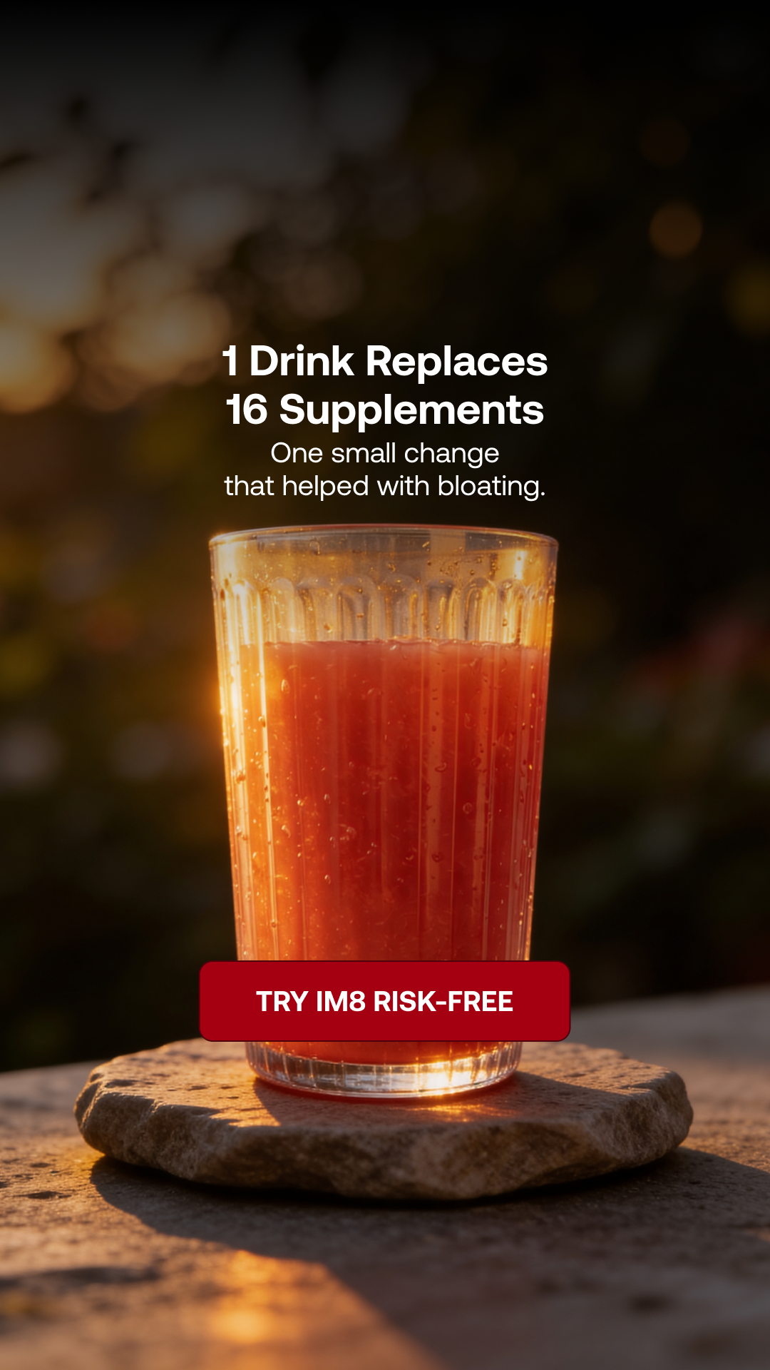 IM8 Health Facebook ad