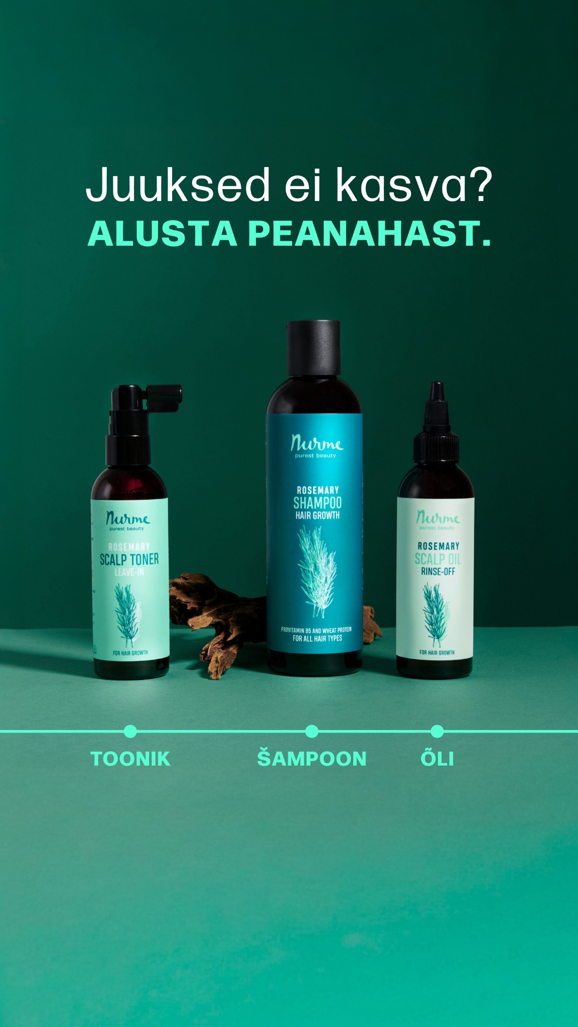 Nurme Natural Skincare Facebook ad