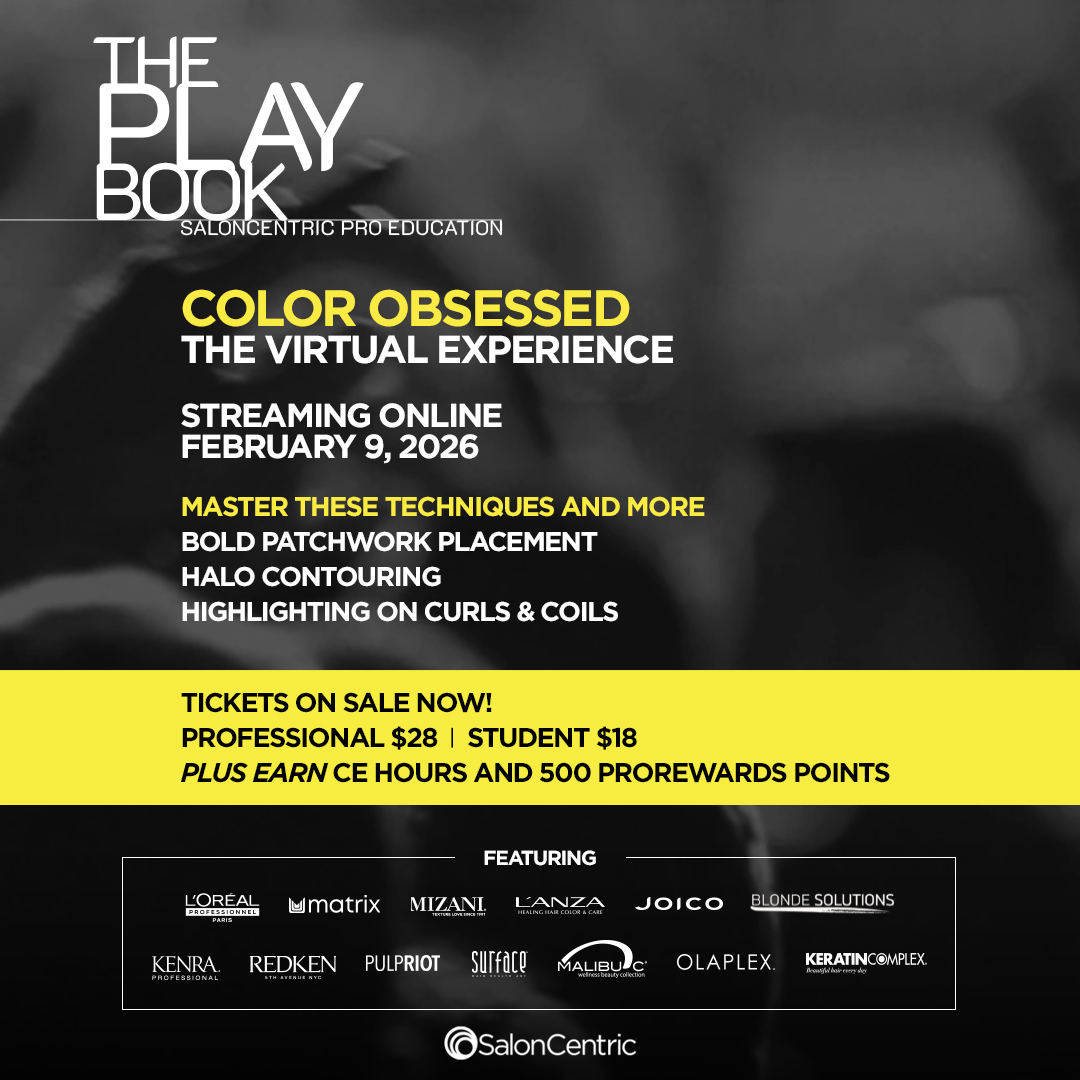 SalonCentric Facebook ad: Color Obsessed, The Virtual Experience