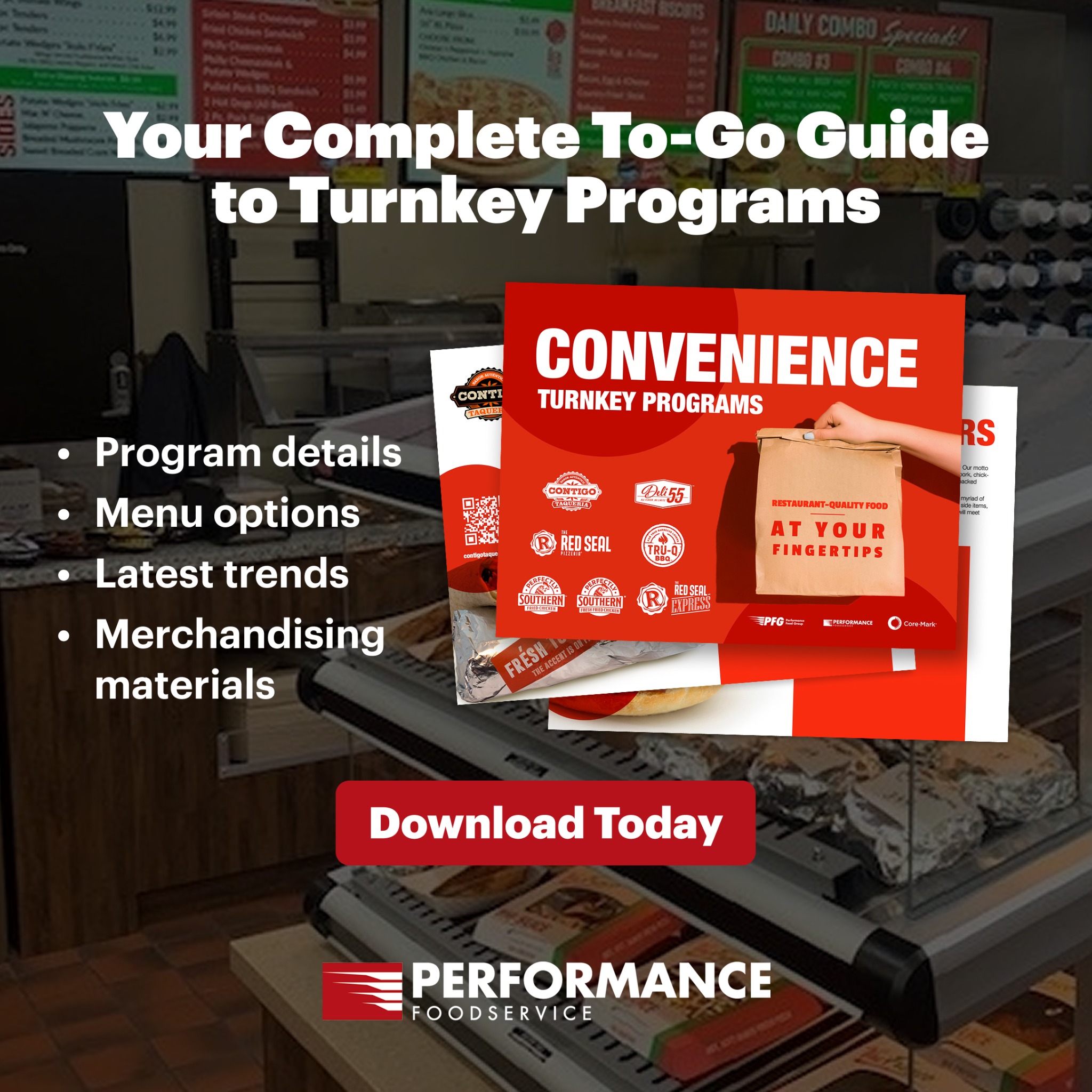 Performance Foodservice Facebook ad