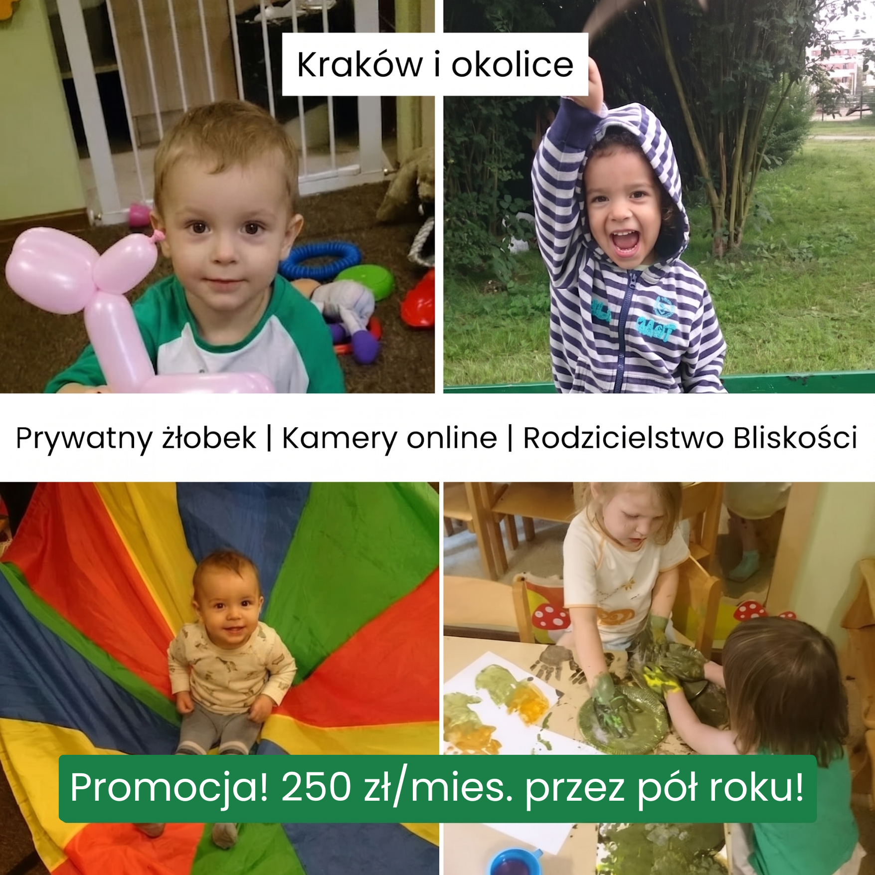 Ogródek Krasnoludków Facebook ad: Kliknij przycisk!