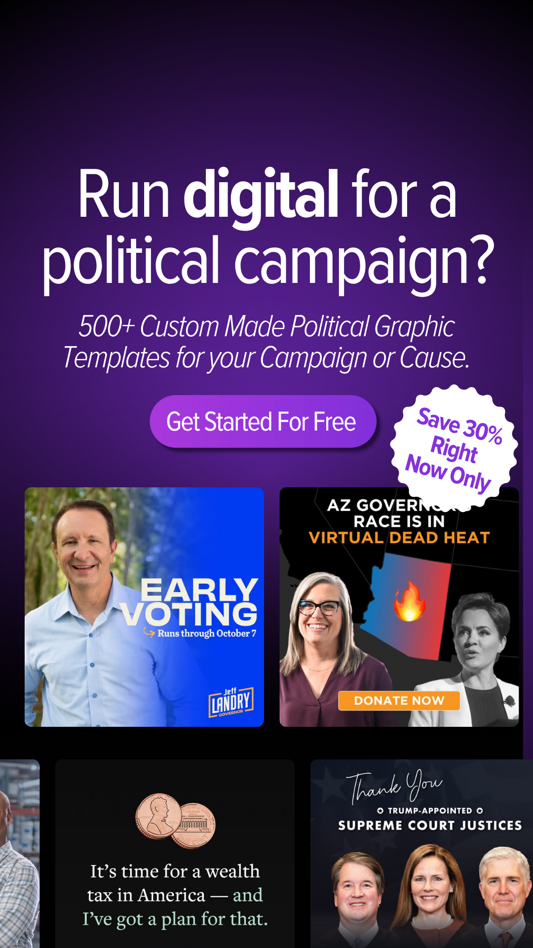 Advocacy Lab Facebook ad