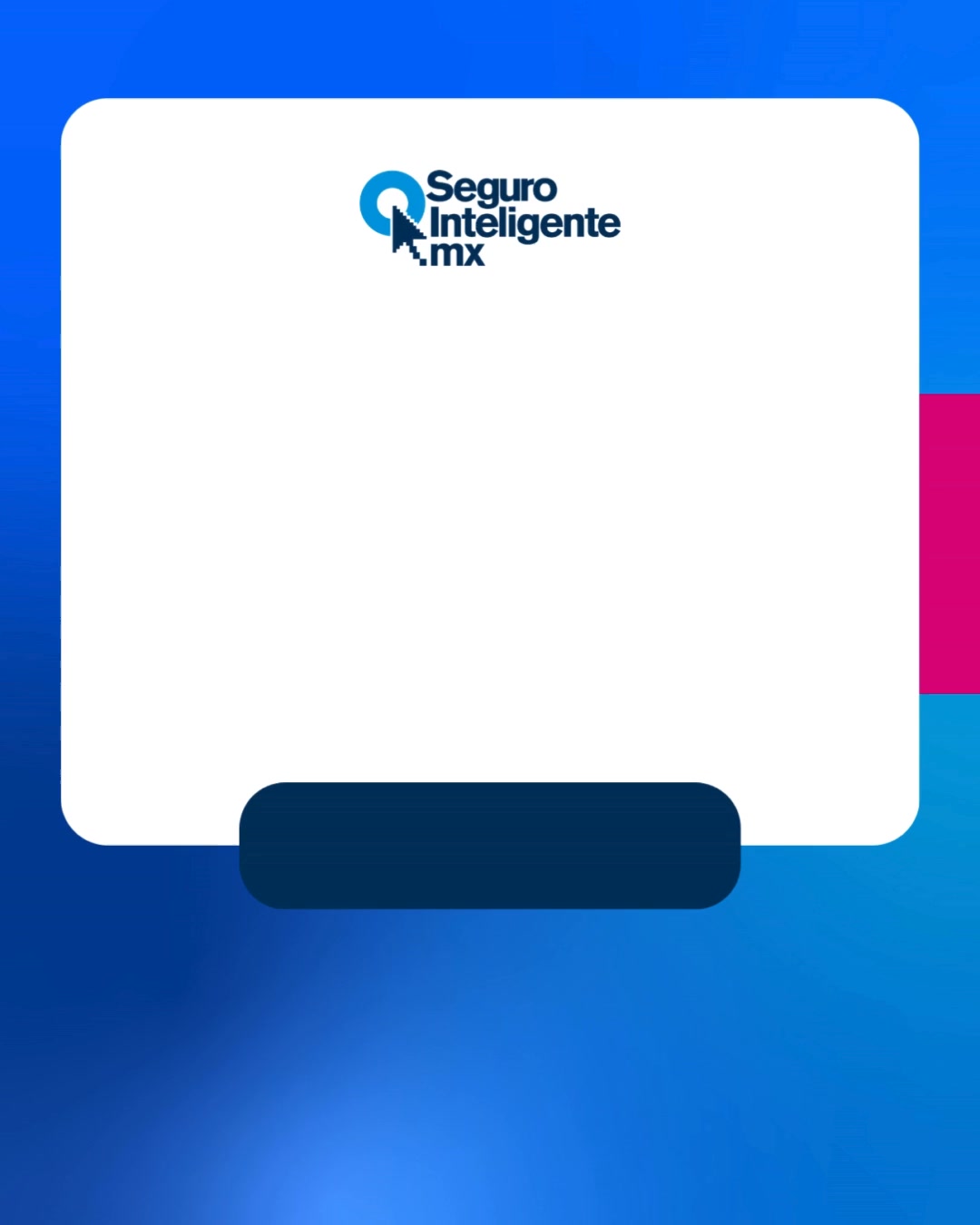 SeguroInteligente.Mx Facebook ad: 1 minuto. 6 aseguradoras. 40% menos. Cotiza ahora.