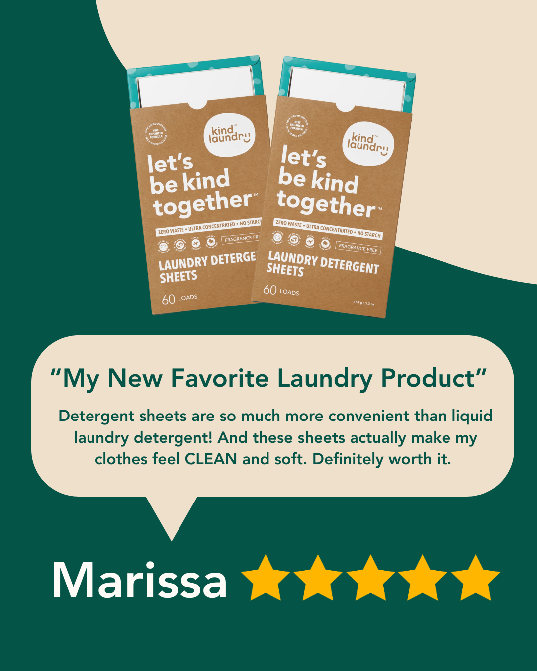 Kind Laundry Facebook ad