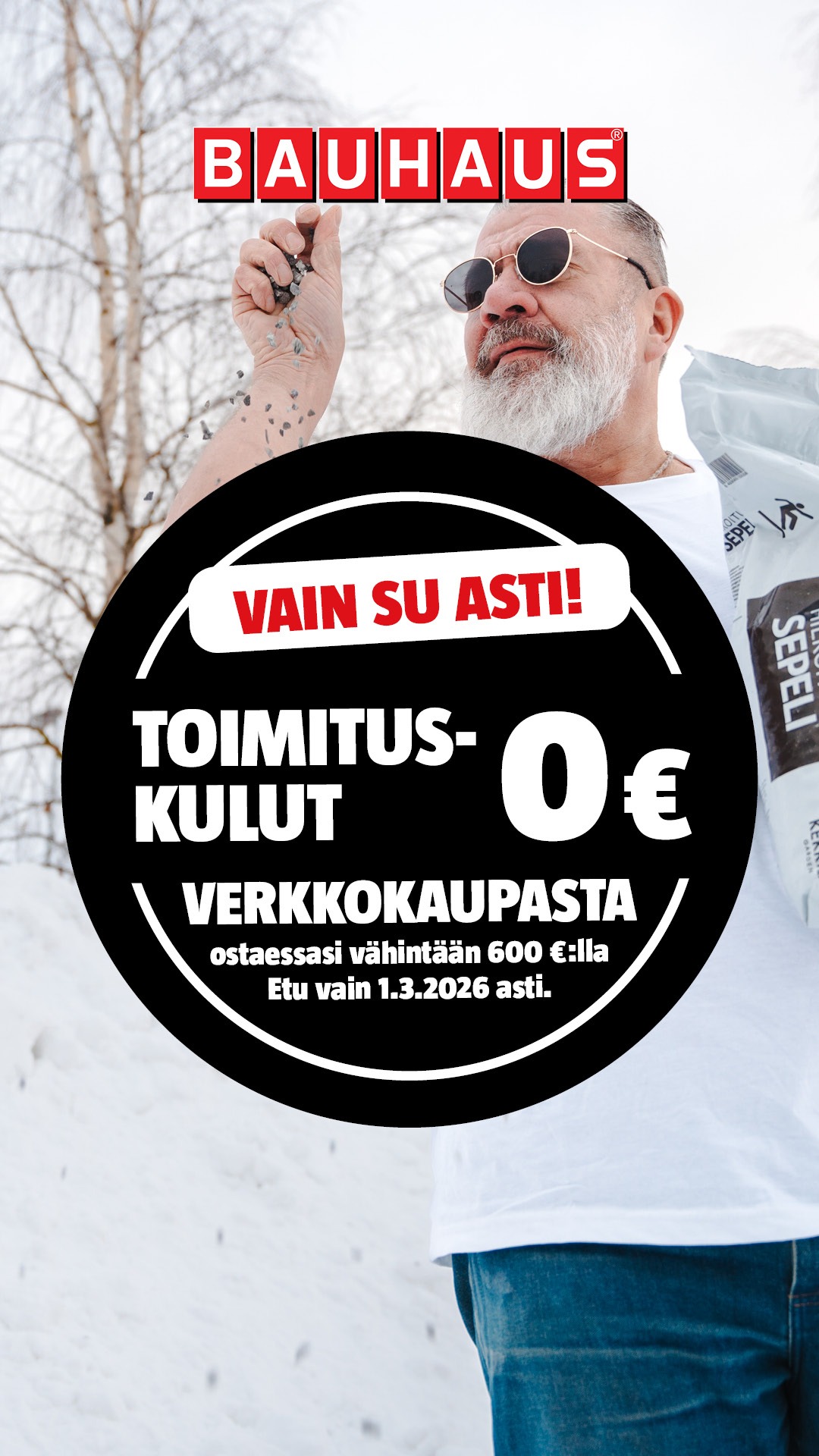 BAUHAUS Suomi Facebook ad