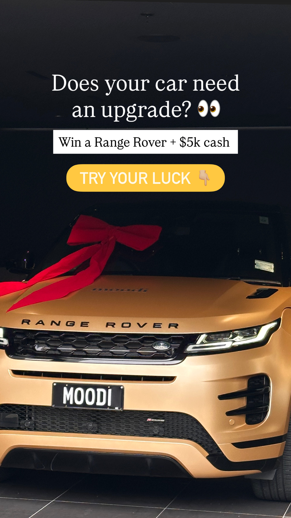 Moodi Facebook ad