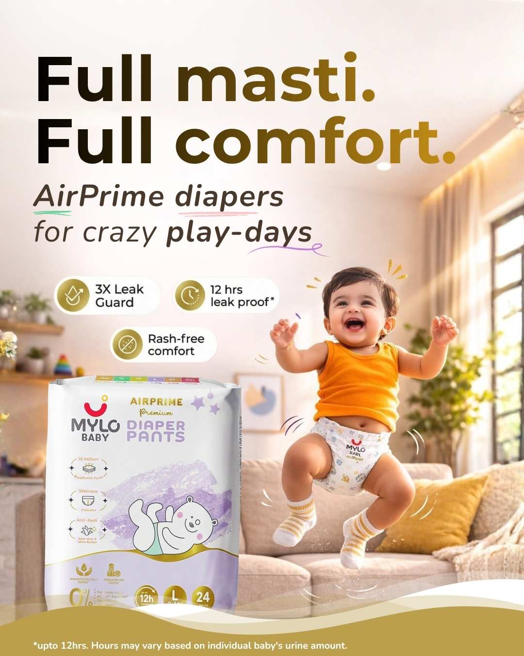 Mylo Baby Facebook ad