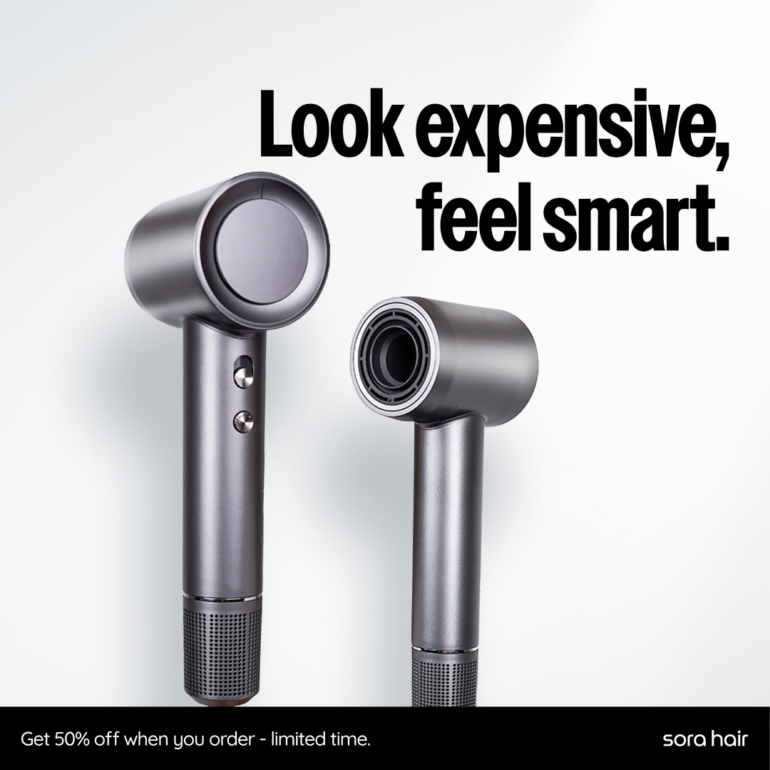 Sora Hair Facebook ad