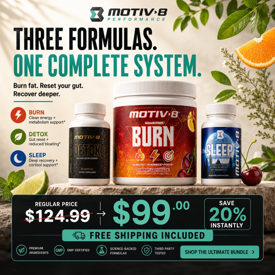 Motiv-8 Performance Facebook ad