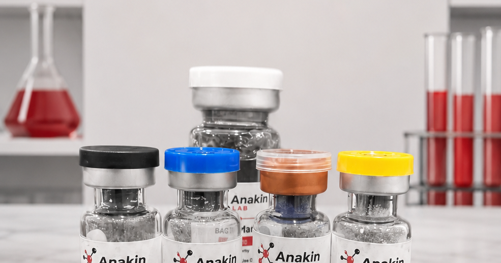 AnakinLab Facebook ad: Premium peptides