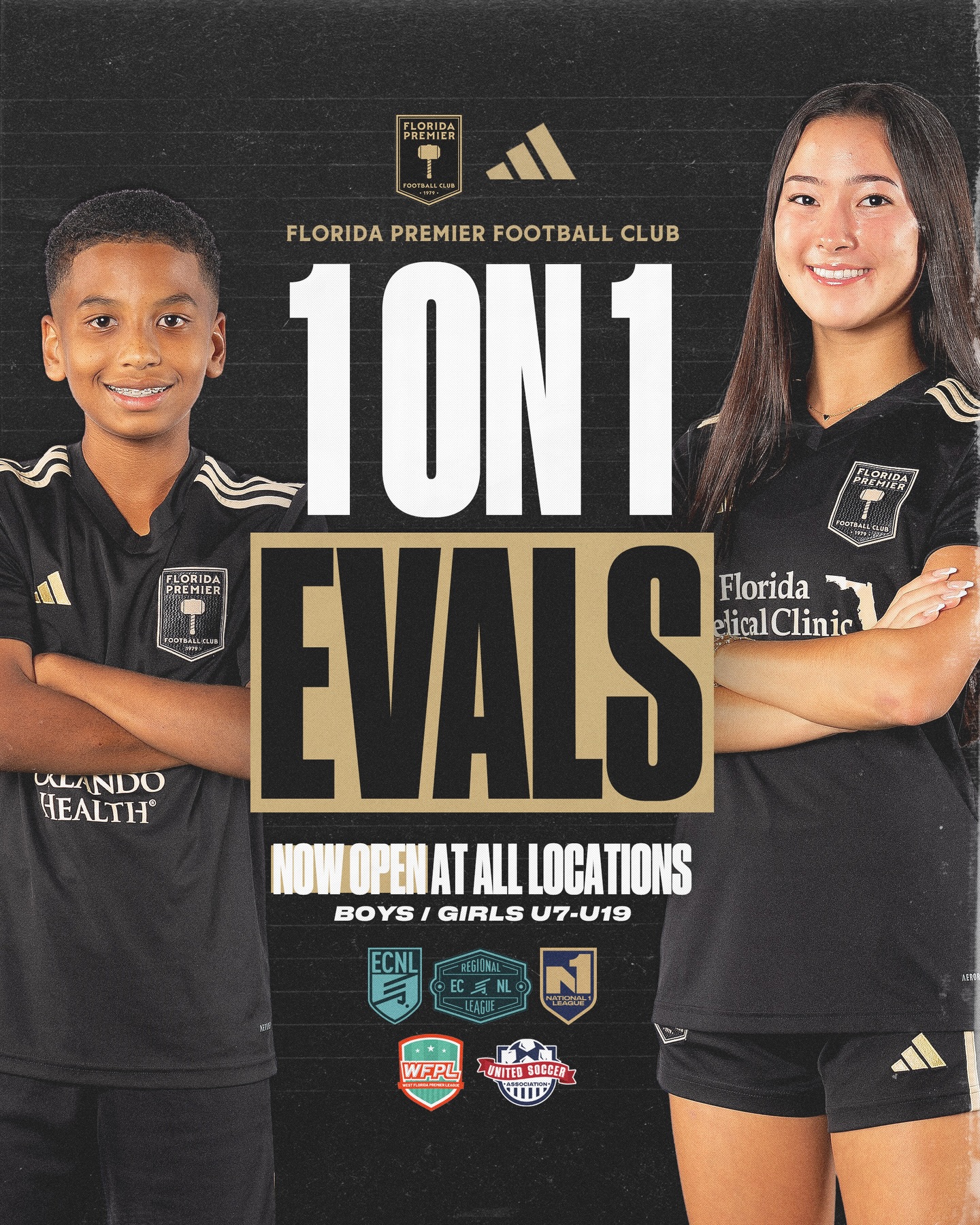 Florida Premier FC Facebook ad