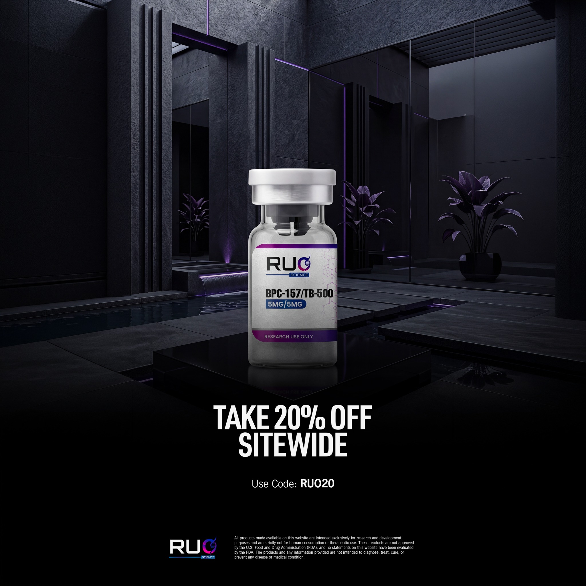 RUO science Facebook ad