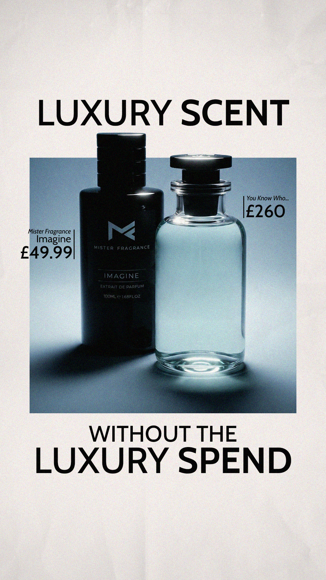 Mister Fragrance Facebook ad