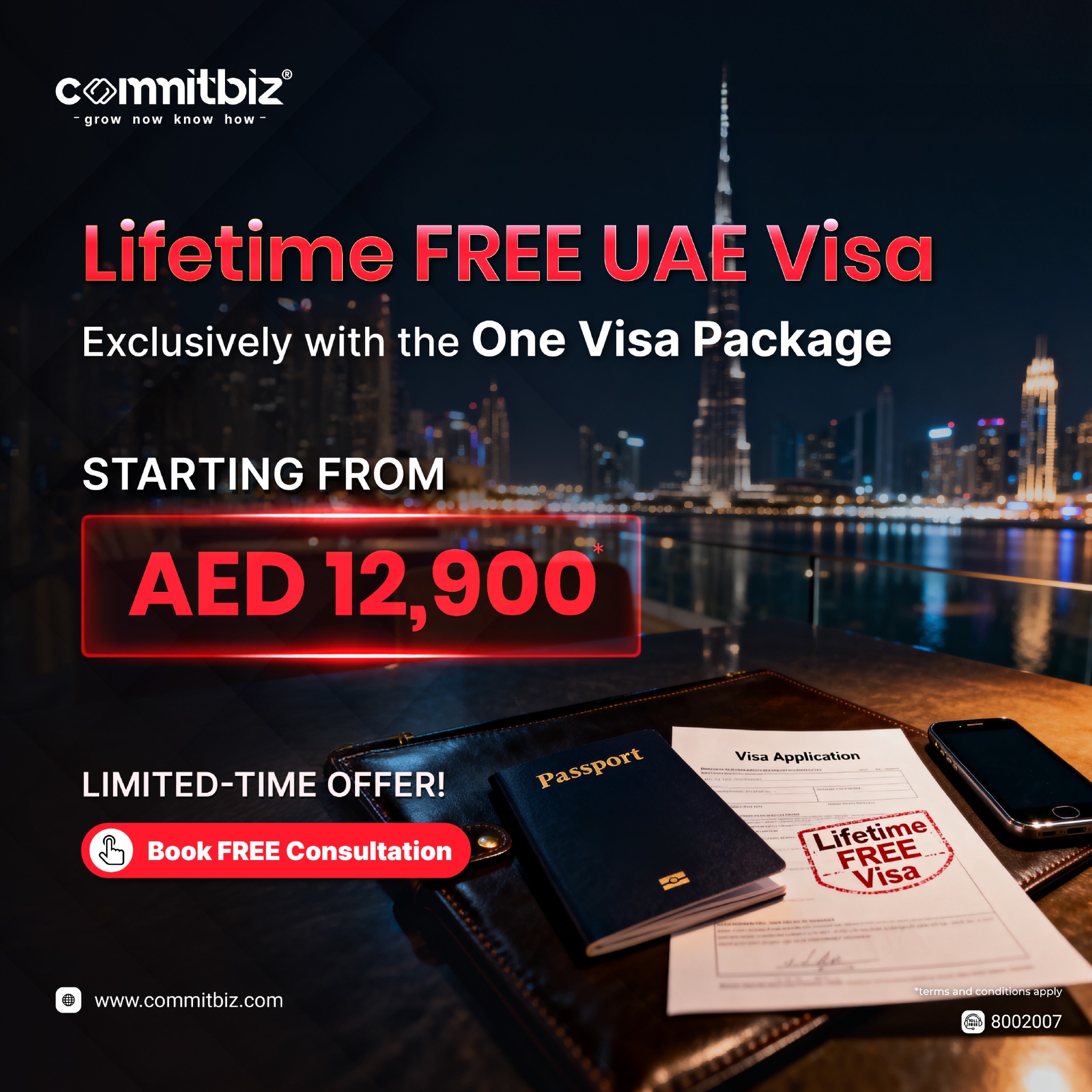 Commitbiz - UAE Facebook ad