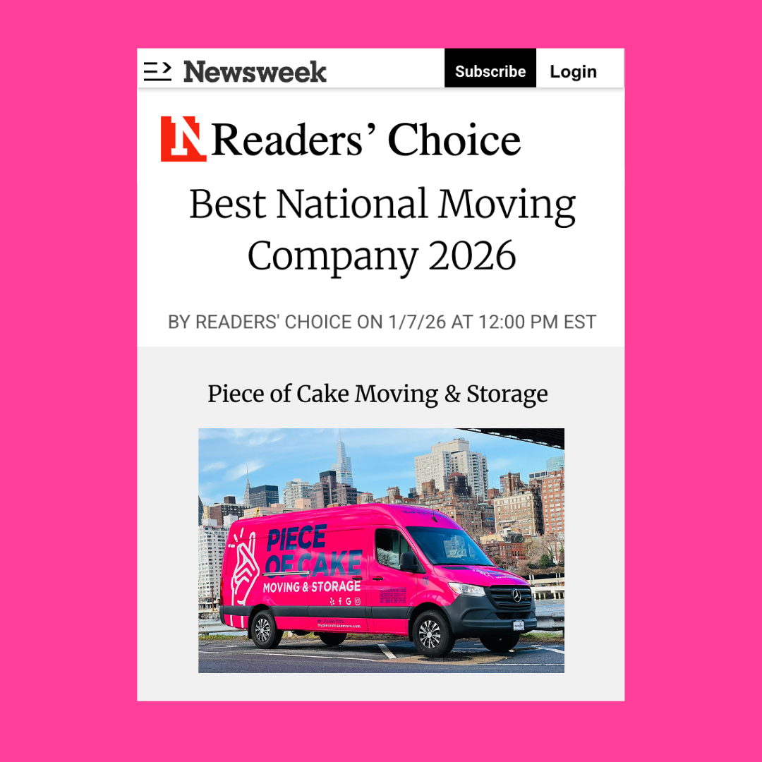Piece of Cake Moving & Storage Facebook ad