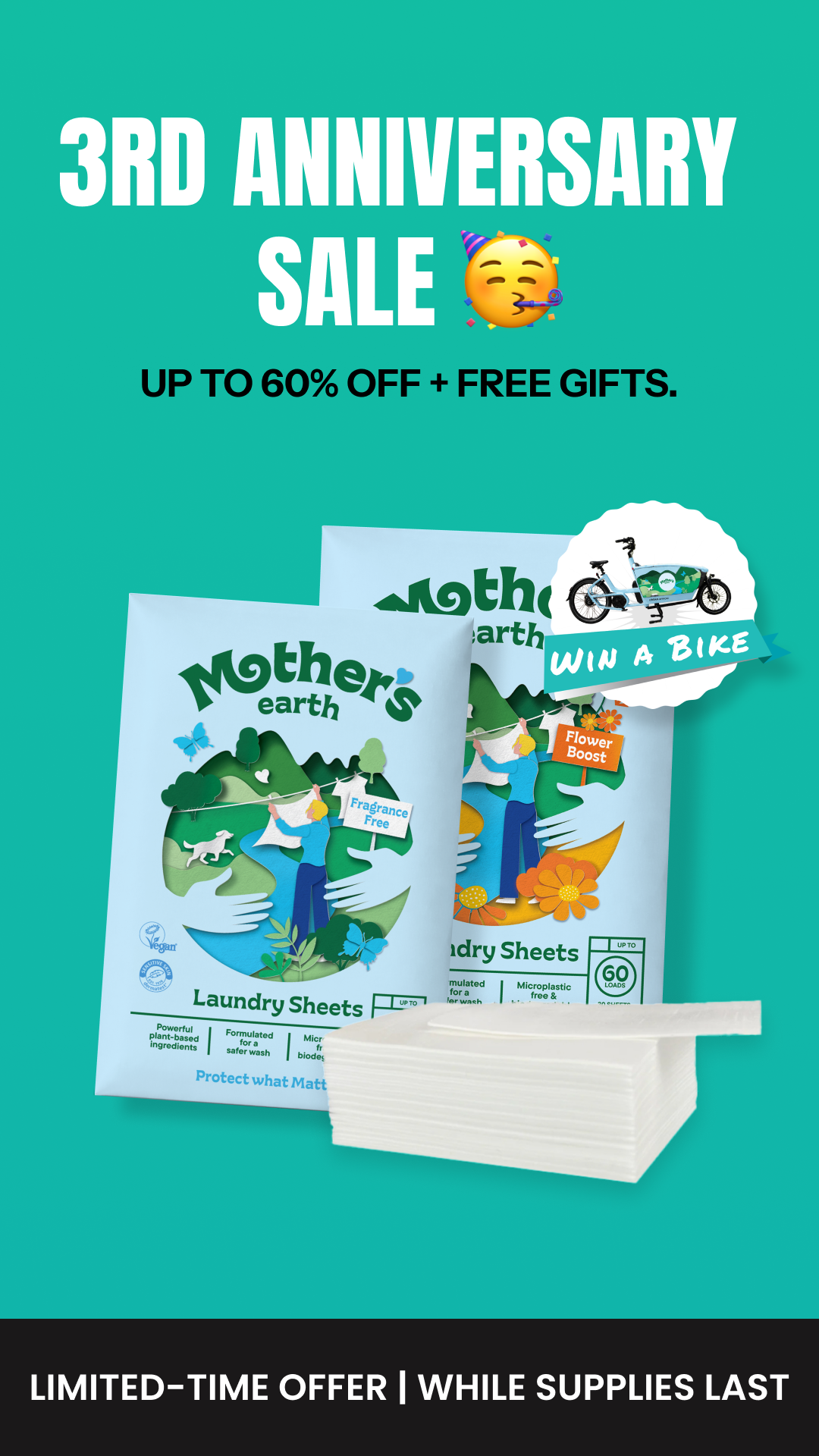 Mothers Earth Facebook ad