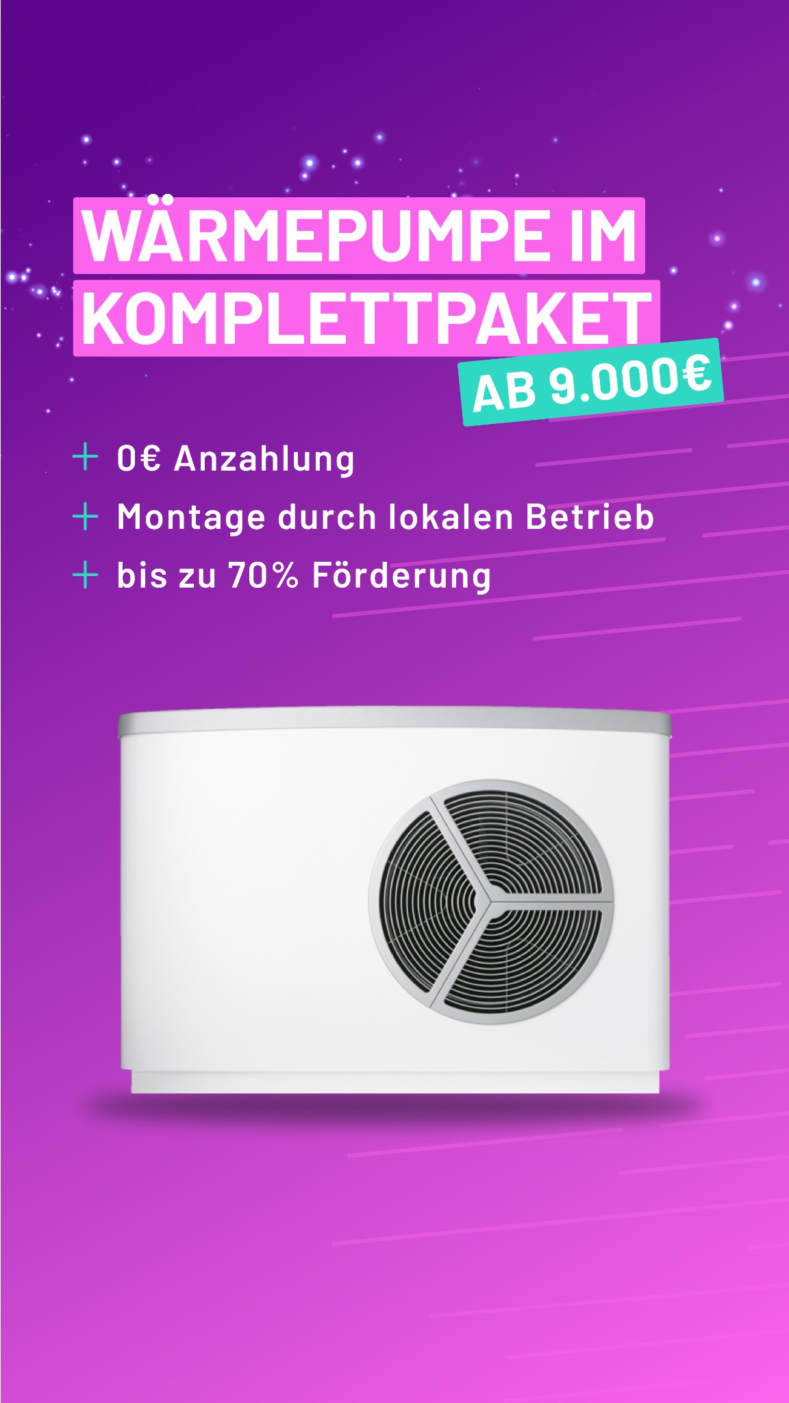 1KOMMA5GRAD Facebook ad