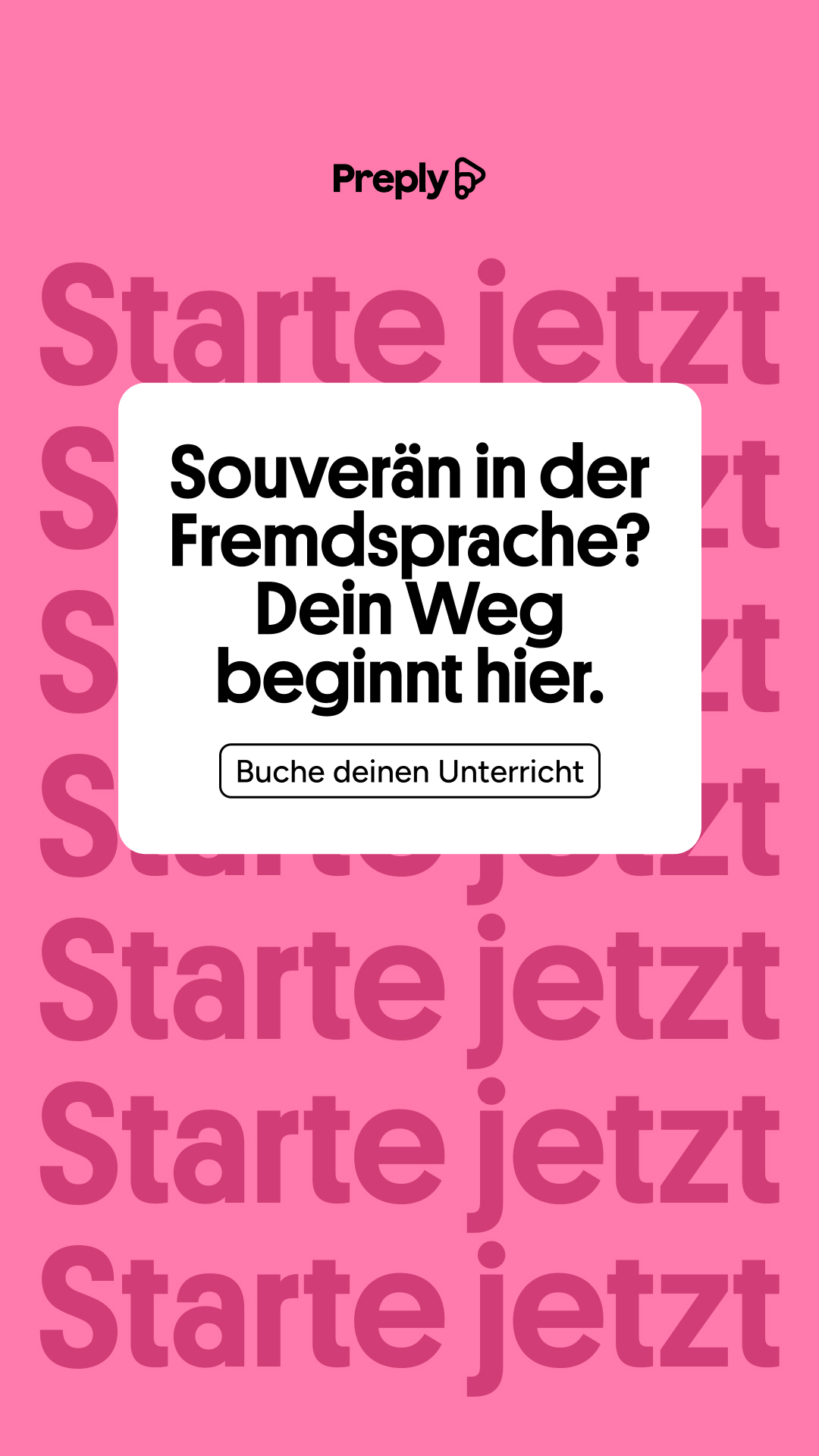 Preply Facebook ad