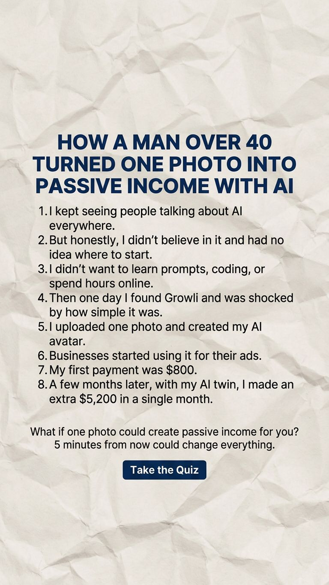 Growli AI Lab Facebook ad
