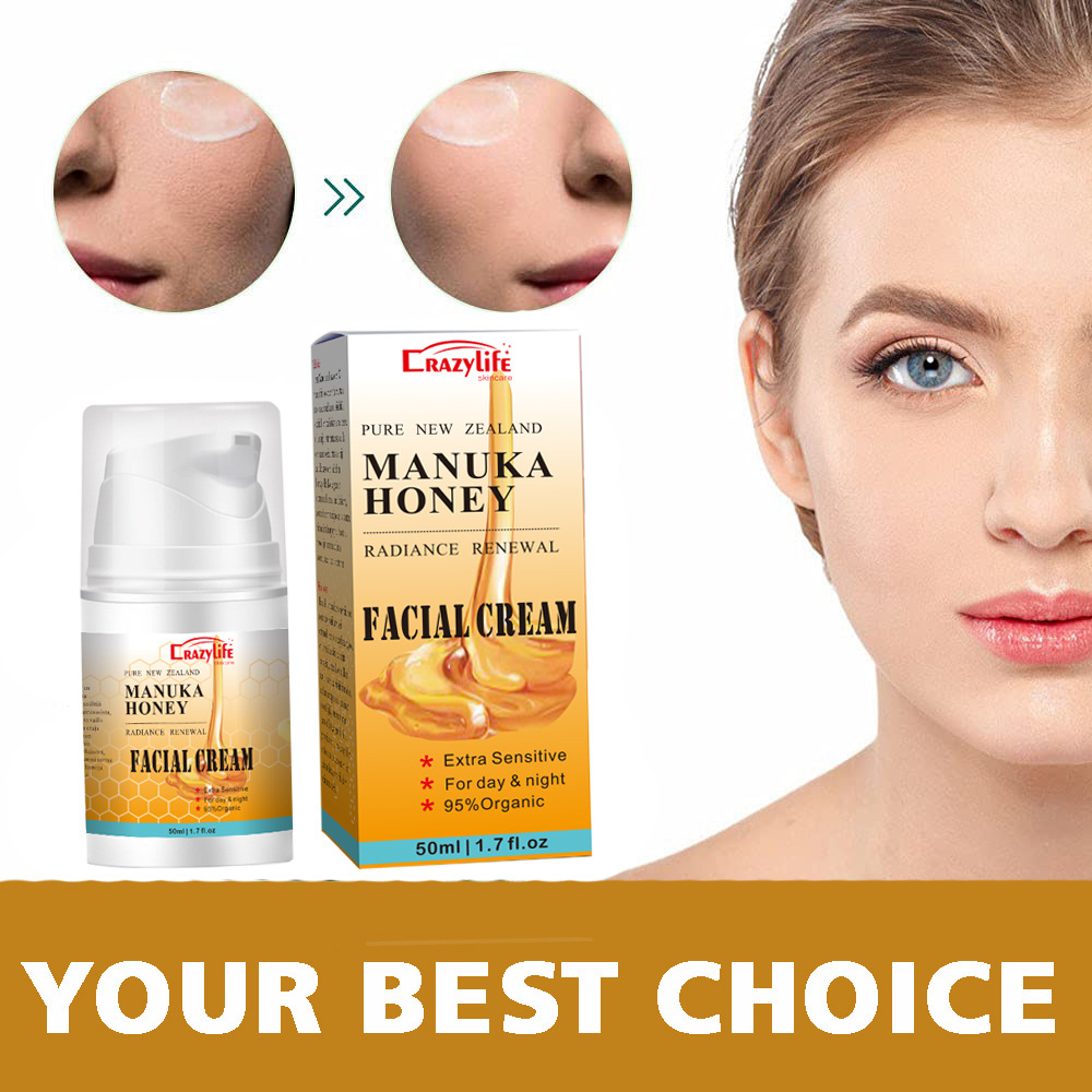 HealthCore Facebook ad: Nourish Your Skin Naturally with Manuka Honey