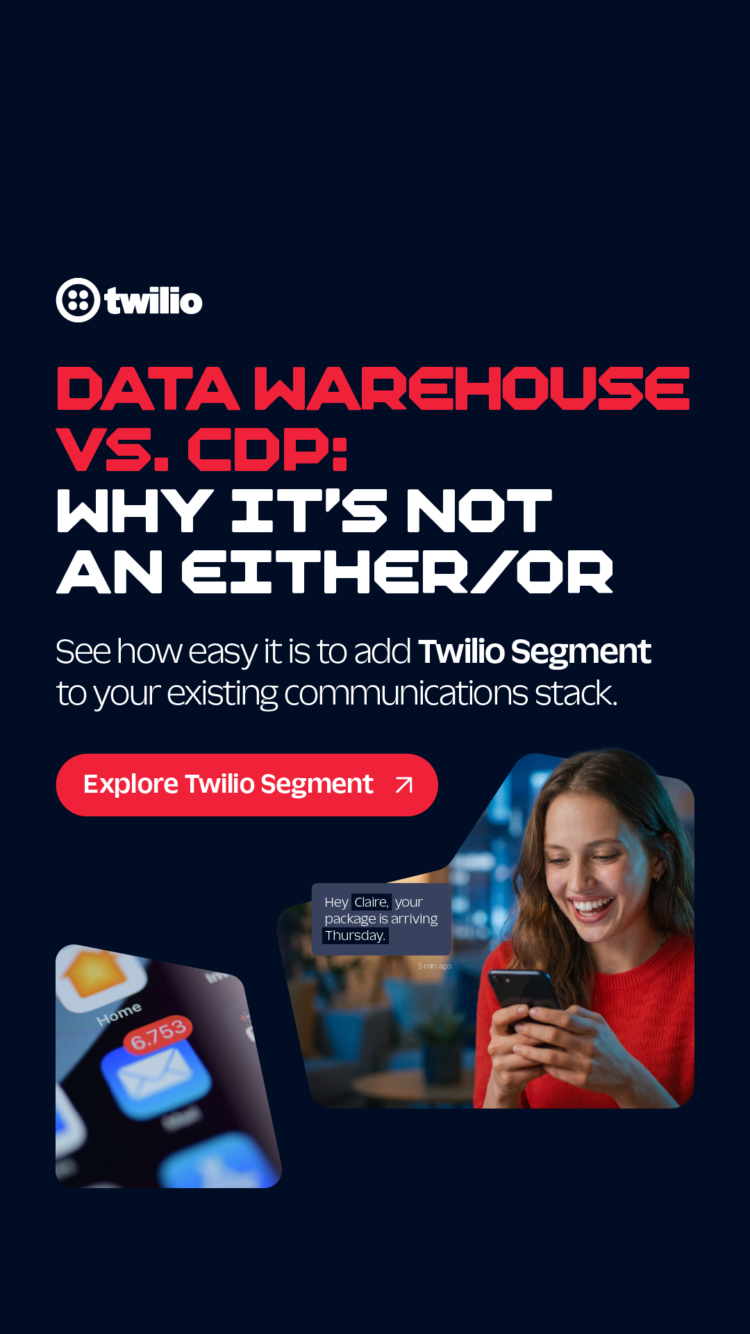 Twilio Facebook ad