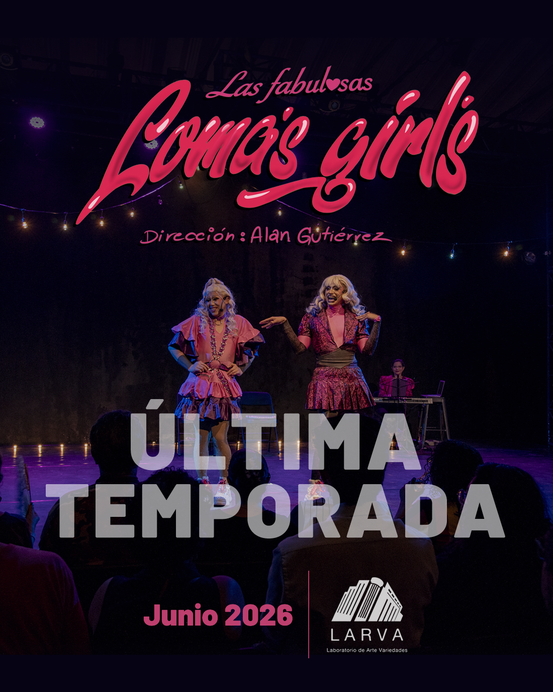 Cabaret muy nais Facebook ad: Majo y Ana So son chicas bien, obvi…