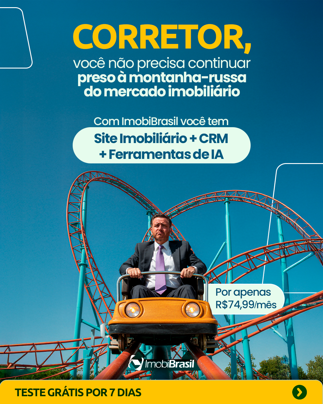 ImobiBrasil Facebook ad: +20.000 corretores já usam