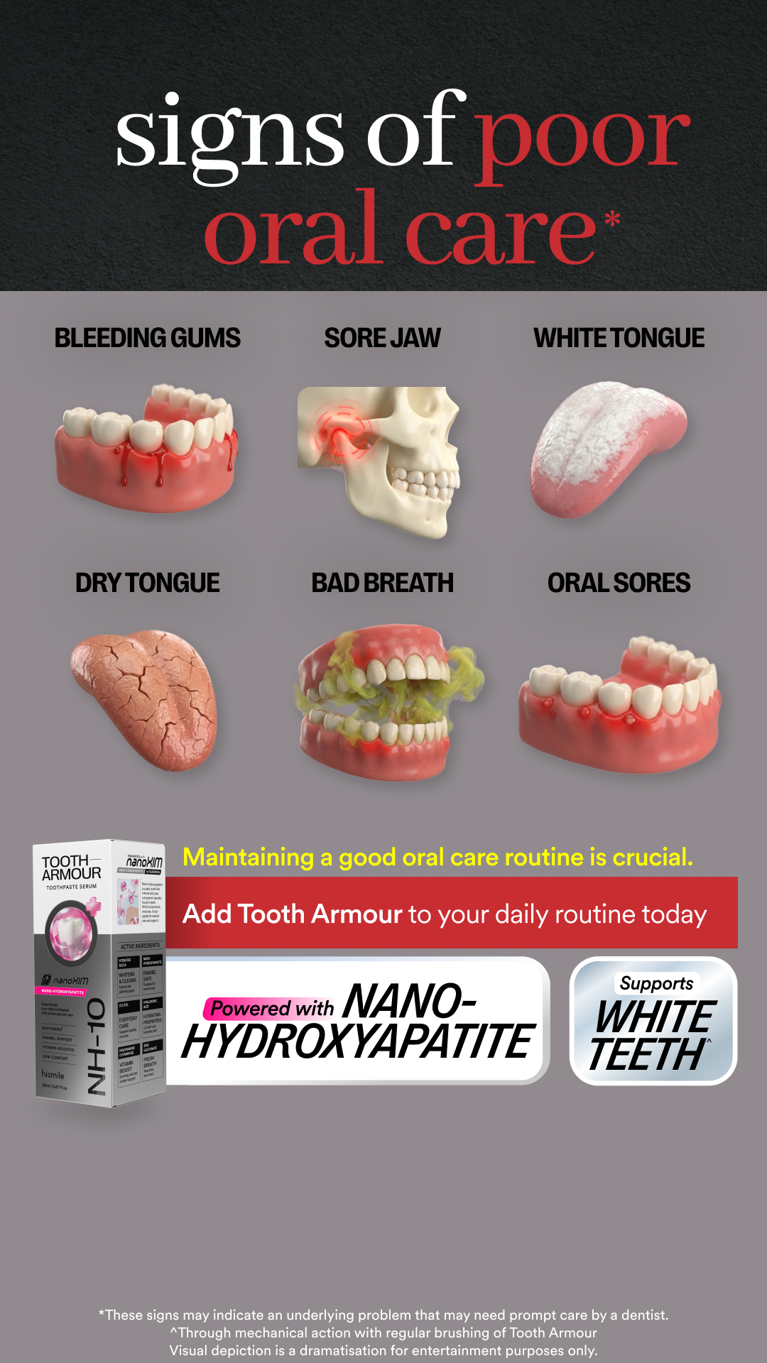 Hismile Facebook ad