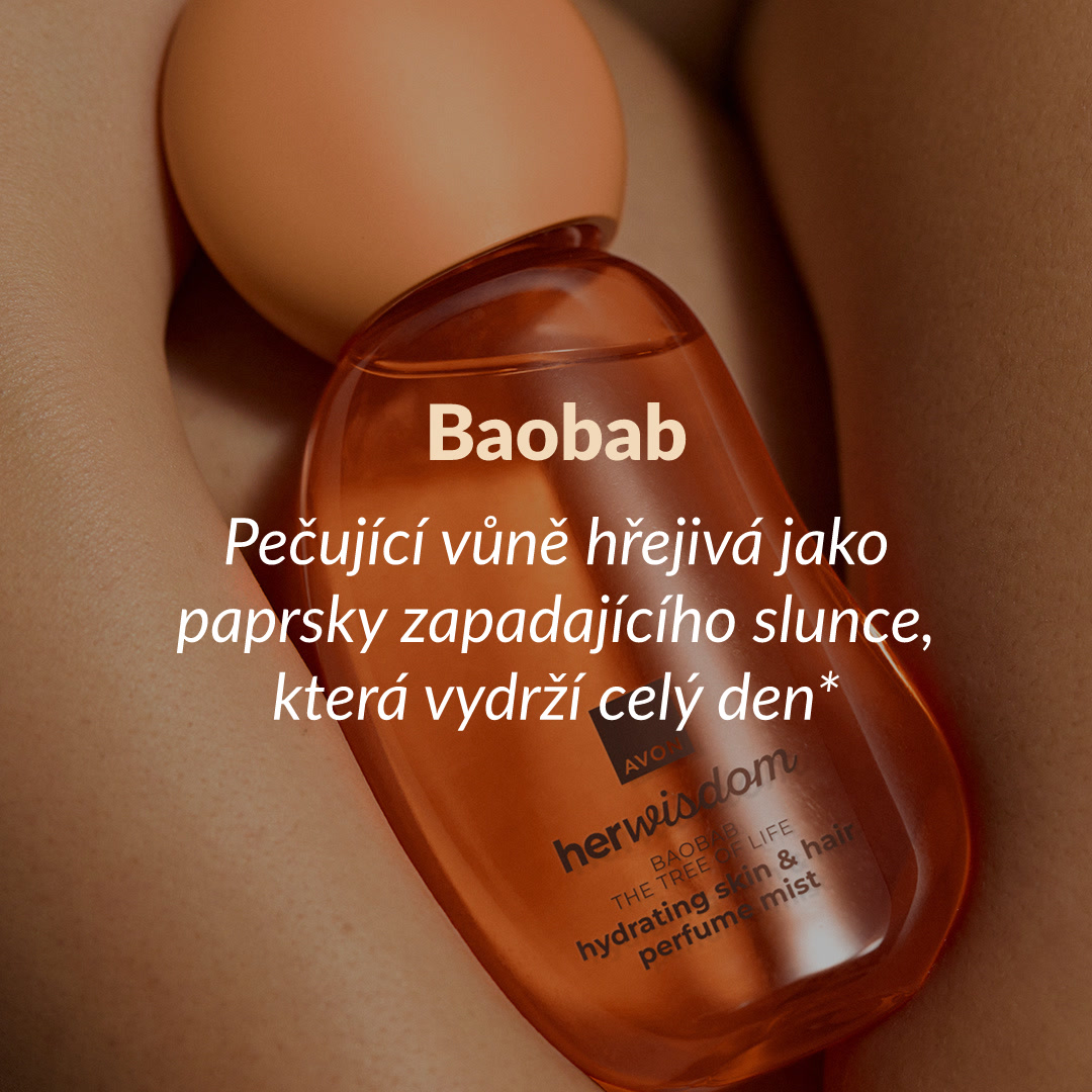 Avon Česká republika Facebook ad: Okamžitě krásně provoněná pokožka i vlasy.