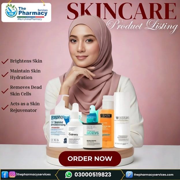 The Pharmacy Services Facebook ad: Ab hasil karein Naturally Glowing aur Healthy Skin in This…