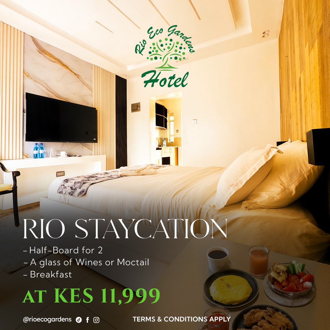 Rio Eco Garden Facebook ad: Escape the Noise: Rio Staycation for 2!